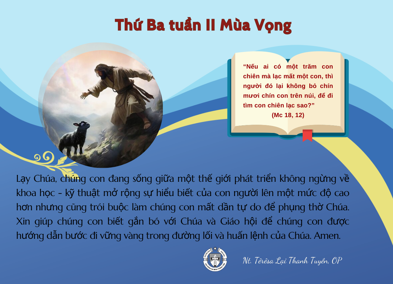 Thứ Ba Tuần II Mùa Vọng