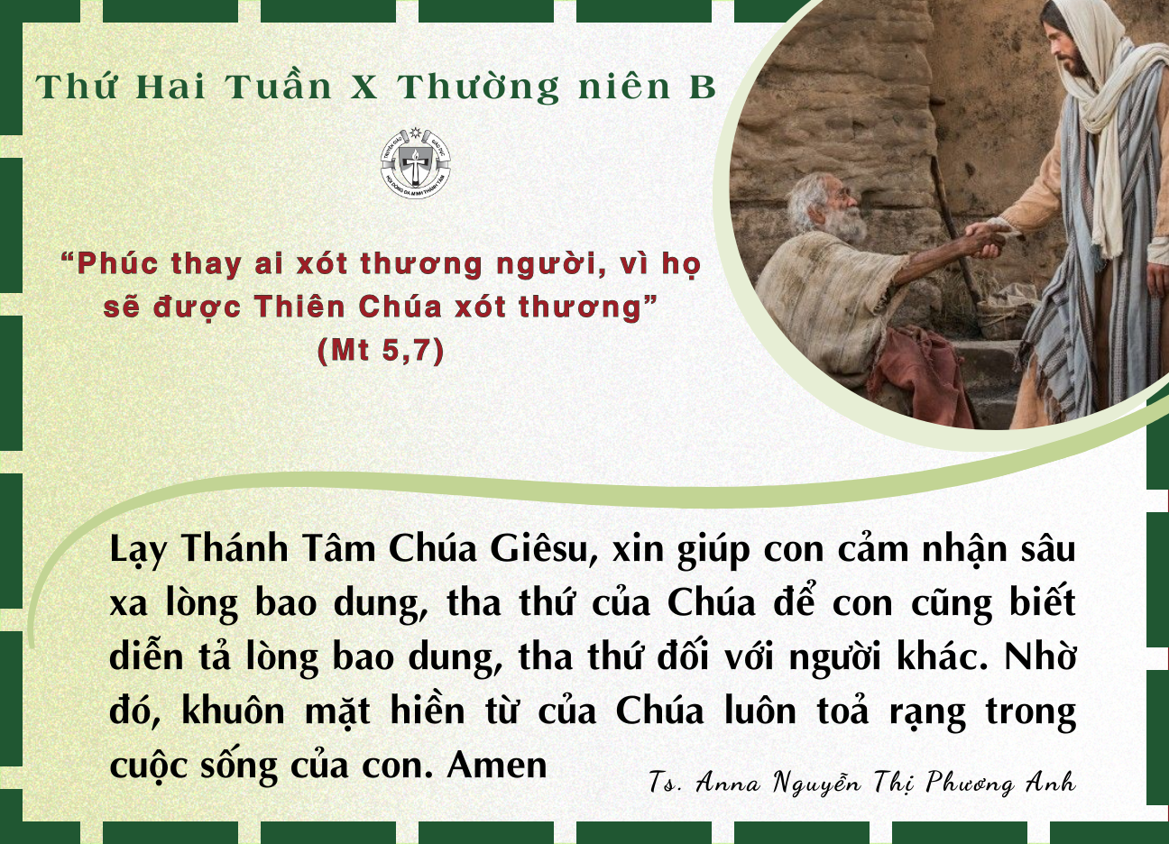 Thứ Hai tuần X Thường niên B