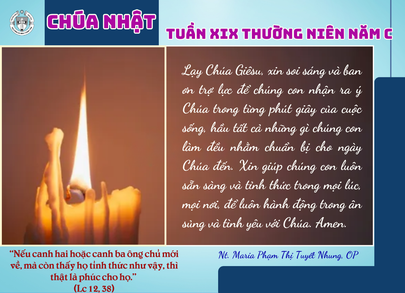 Chúa nhật XIX Thường niên C