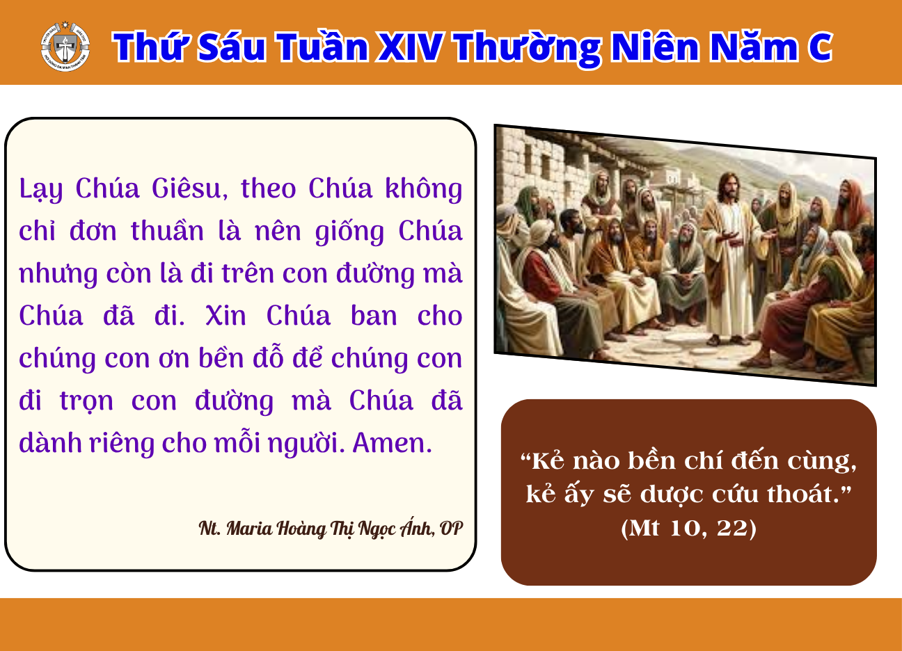 Thứ Sáu tuần XIV thường niên