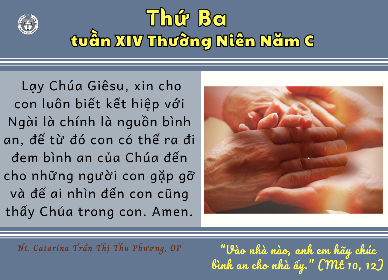 Thứ Ba tuần XIX Thường niên