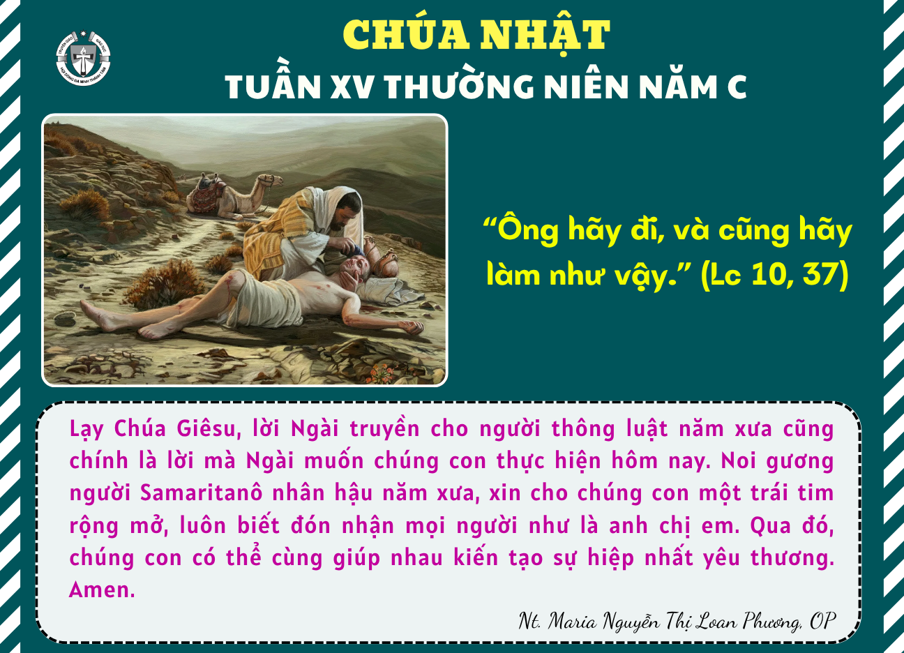 Chúa Nhật XV Thường niên C