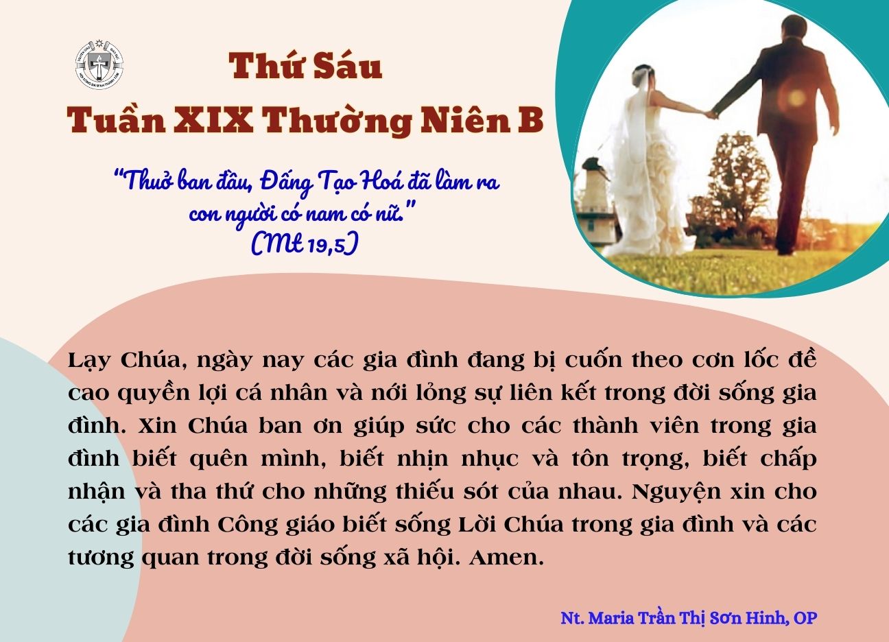 Thứ Sáu tuần XIX Thường niên B