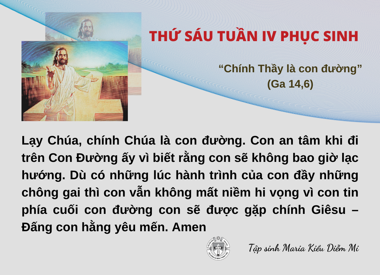Thứ Sáu tuần IV Phục Sinh