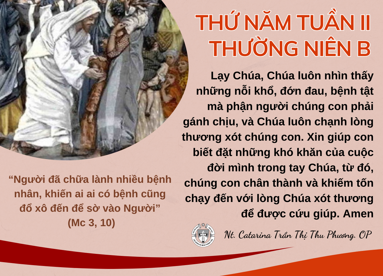 Thứ Năm tuần II Thường niên B