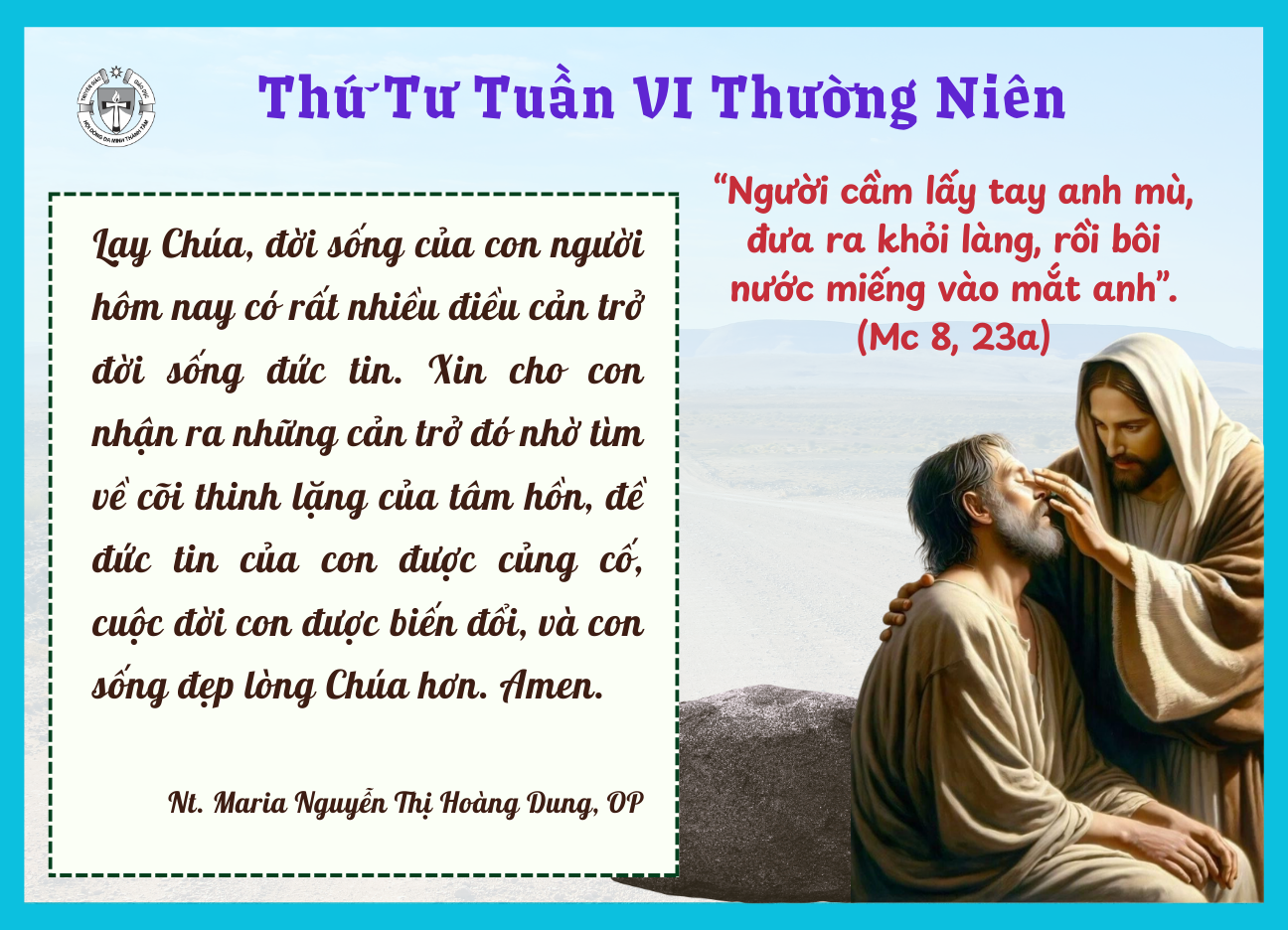 Thứ Tư Tuần VI Thường Niên