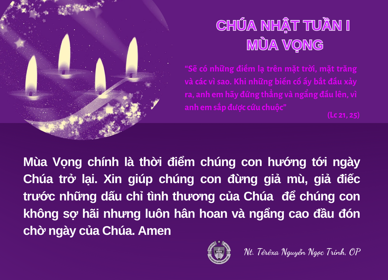 Chúa Nhật Tuần I Mùa Vọng