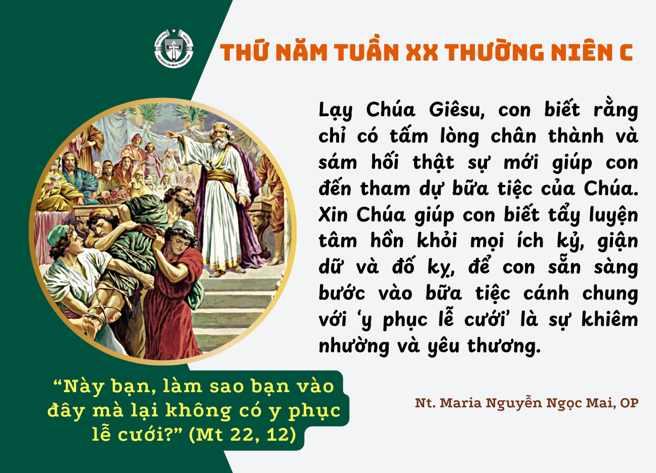 Thứ Năm tuần XX Thường niên