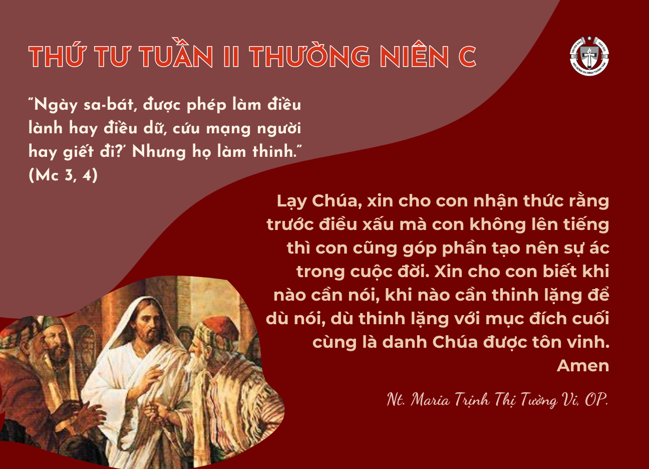 Thứ Tư Tuần II Thường Niên Năm C