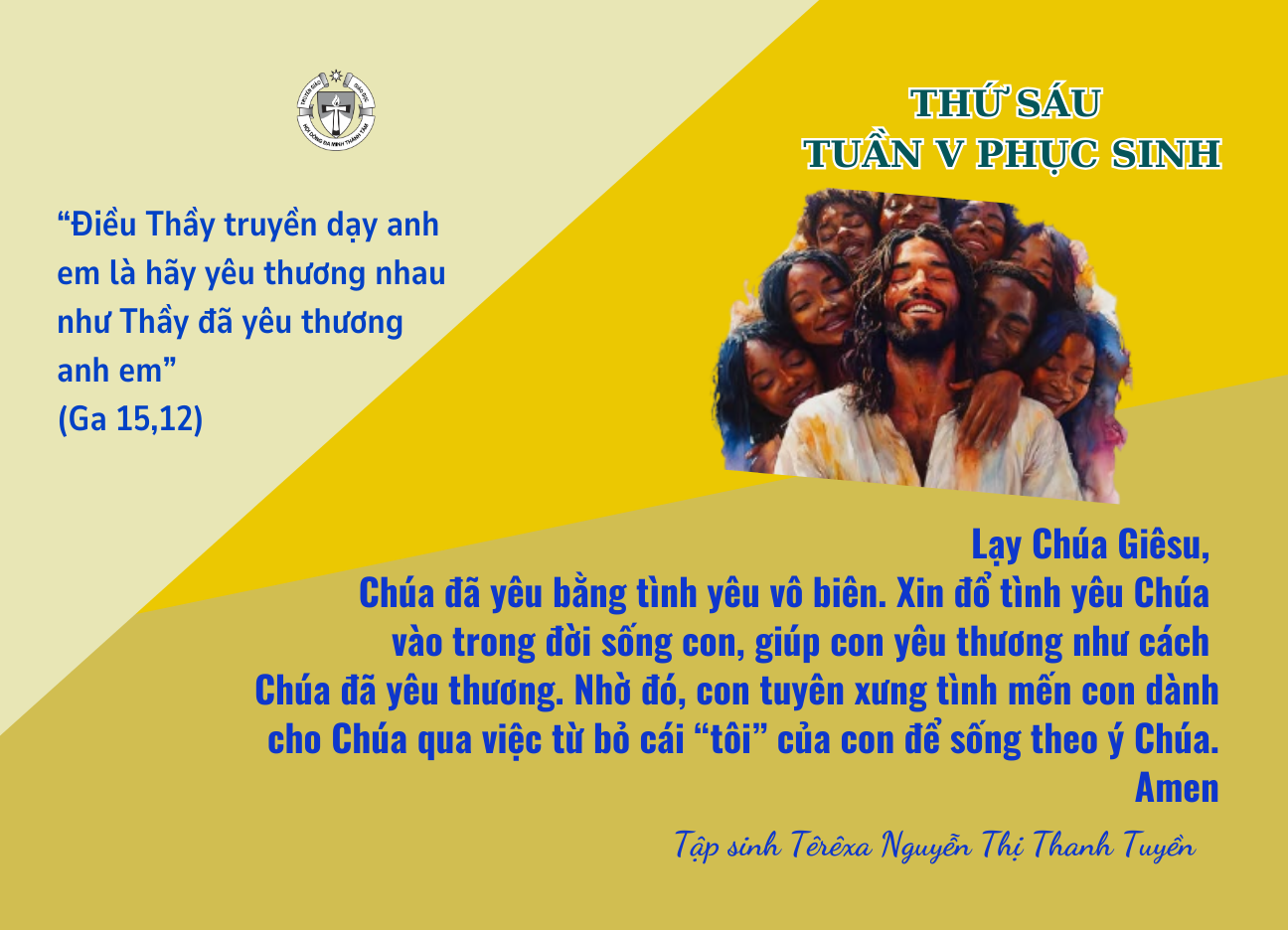 Thứ Sáu tuần V Phục Sinh