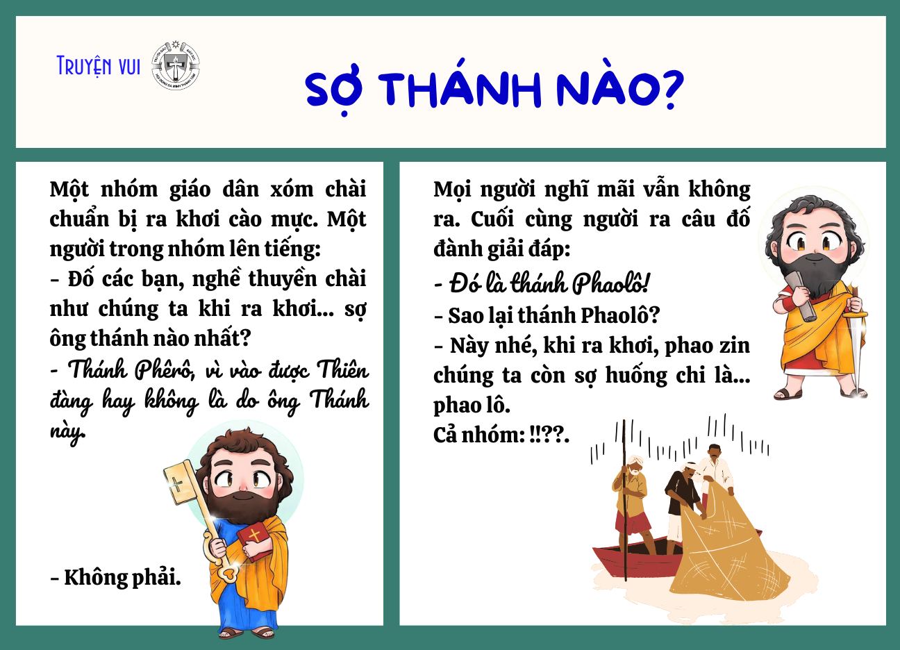 Sợ Thánh nào