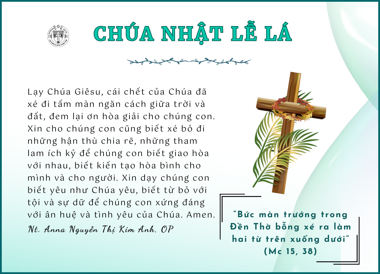 Chúa Nhật Lễ Lá