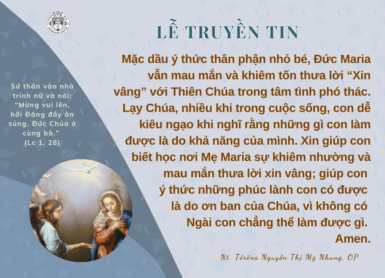 Lễ Truyền Tin