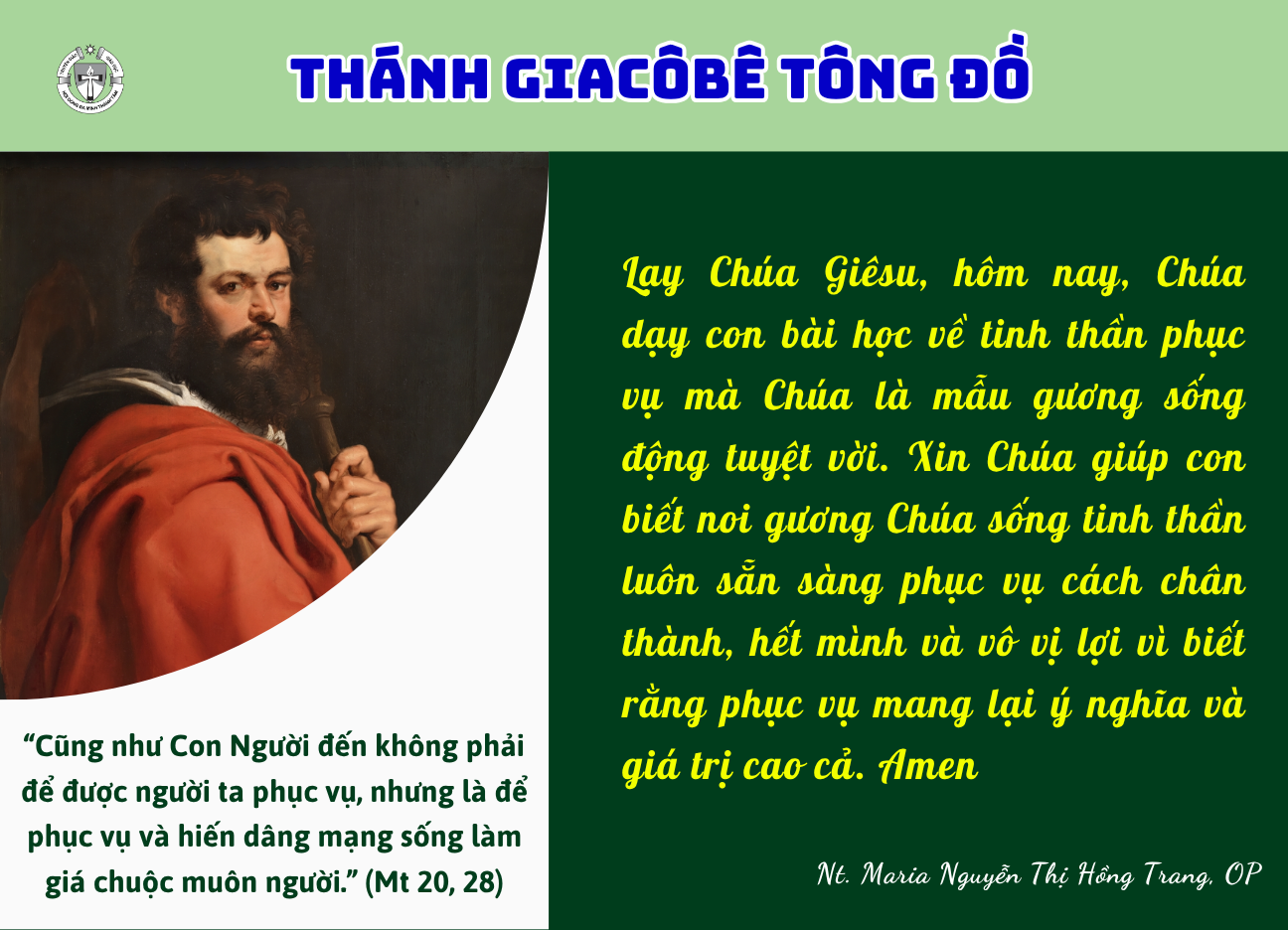 Thánh Giacôbê Tông Đồ