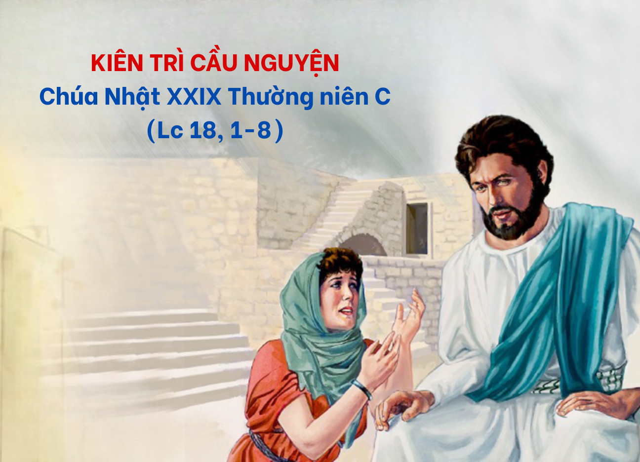 Thơ: Kiên trì cầu nguyện