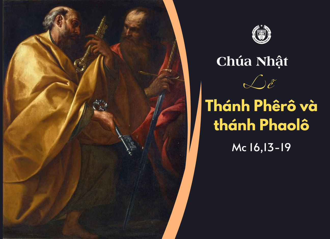 Chúa Nhật - Lễ Thánh Phê-rô và Phao-lô Tông đồ
