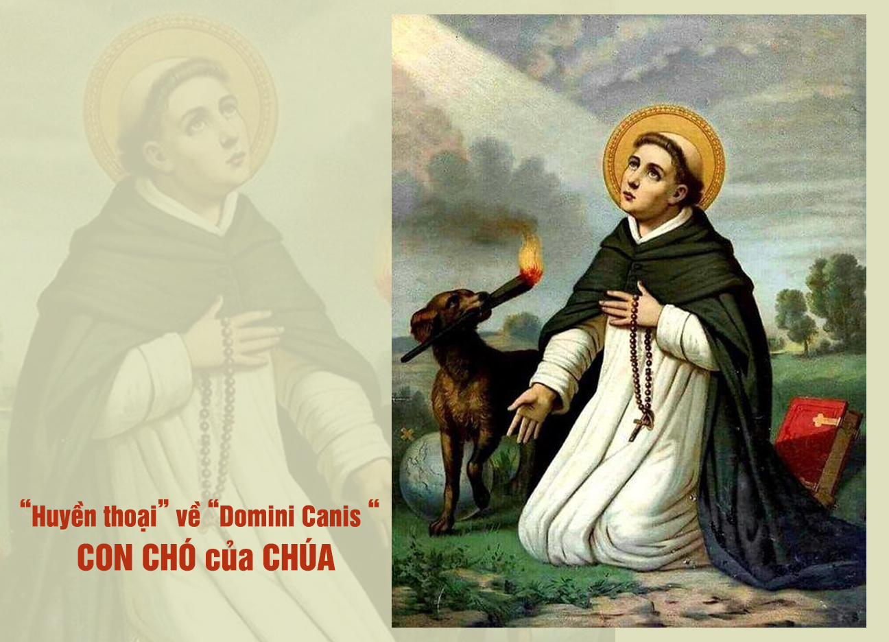 “Huyền thoại” về “Domini Canis “ – Con Chó của Chúa