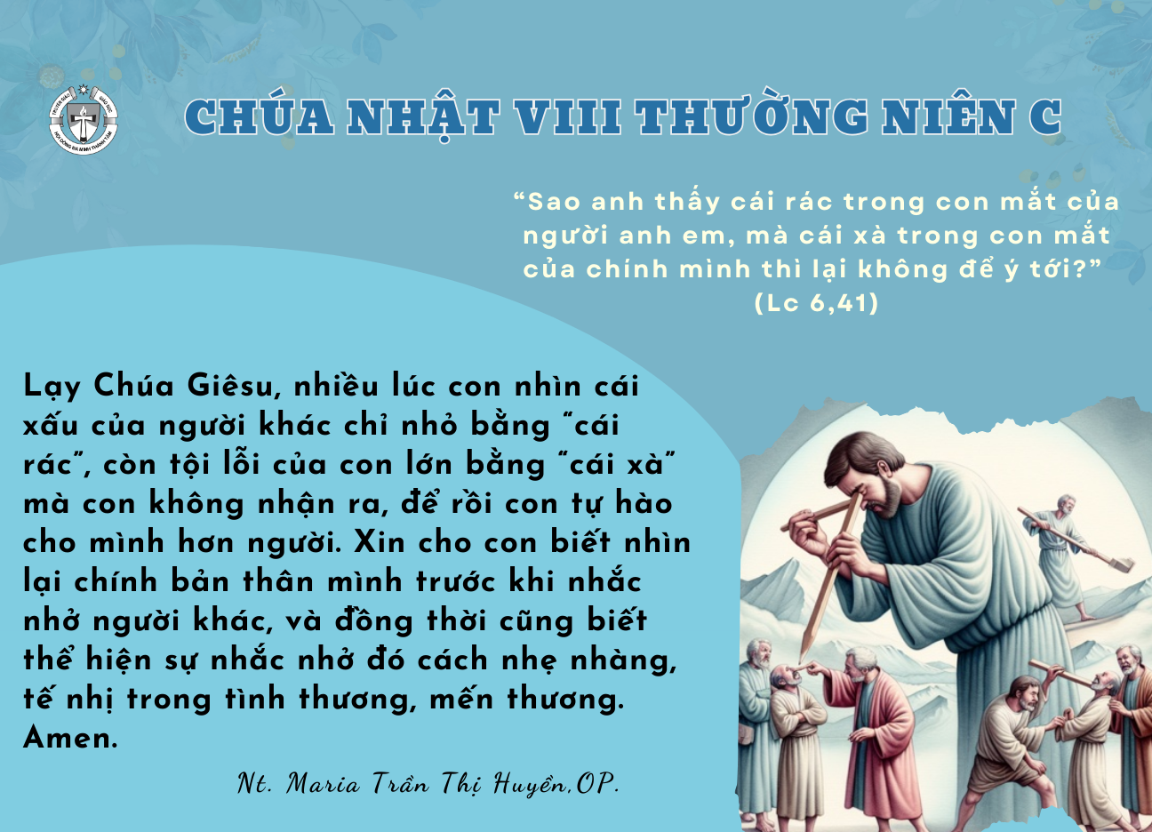 Chúa Nhật VIII Thường niên năm C