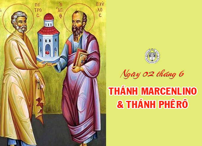 Ngày 02 tháng 6 - Thánh Marcenlino Và Thánh Phêrô