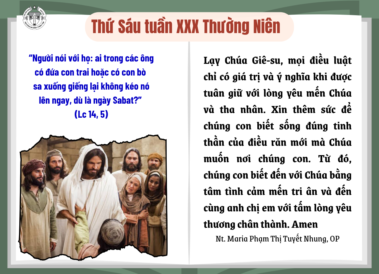 Thứ Sáu tuần XXX thường niên