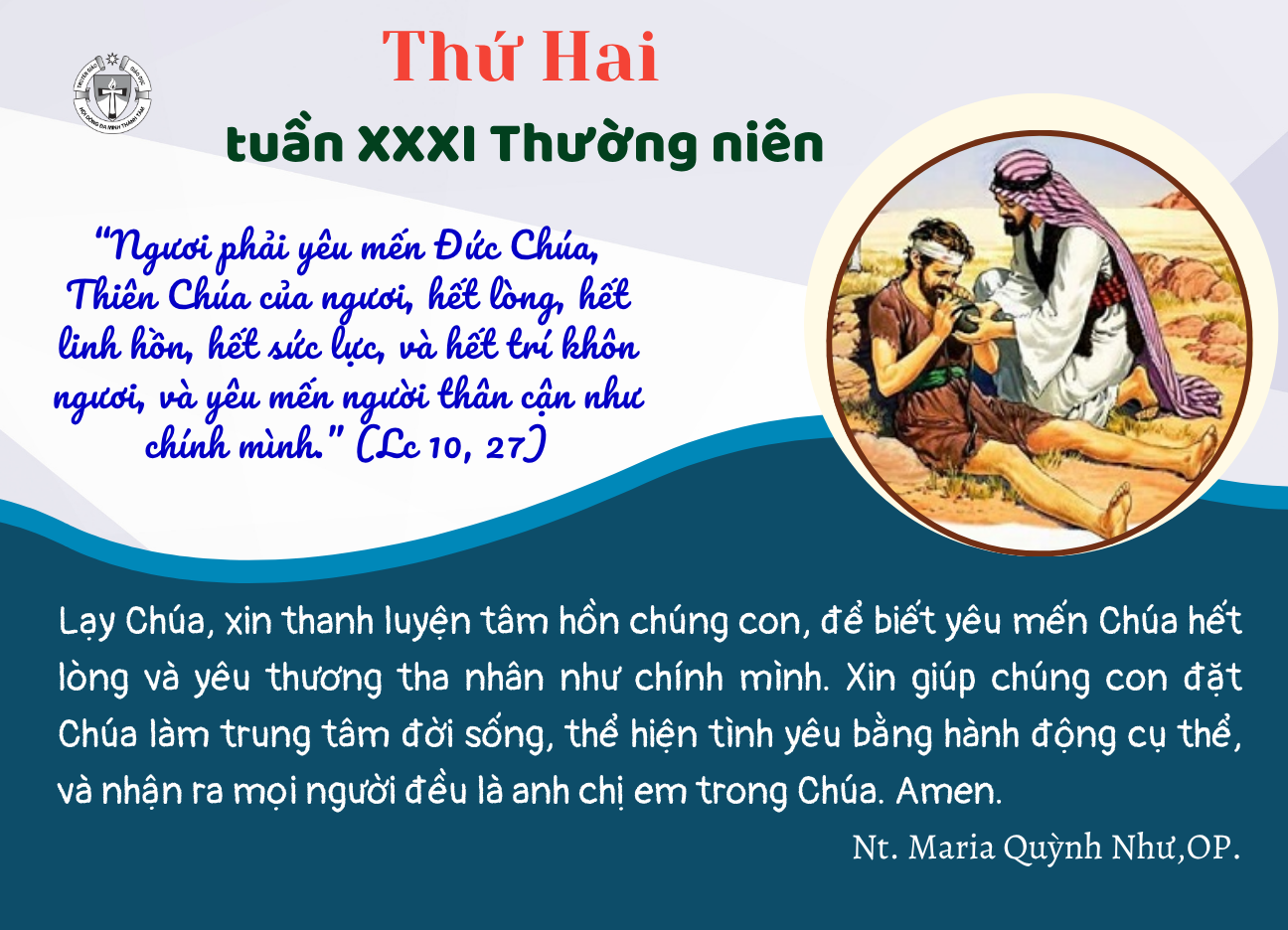Thứ Hai tuần XXXI thường niên