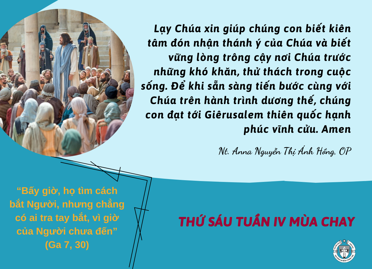 Thứ Sáu tuần IV Mùa Chay