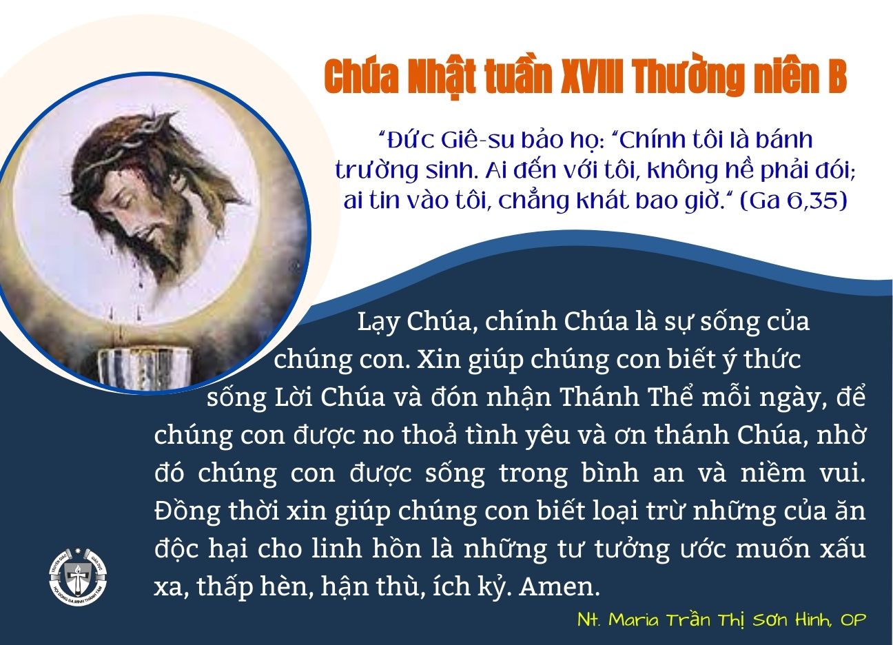 Chúa Nhật XVIII Thường nIên B