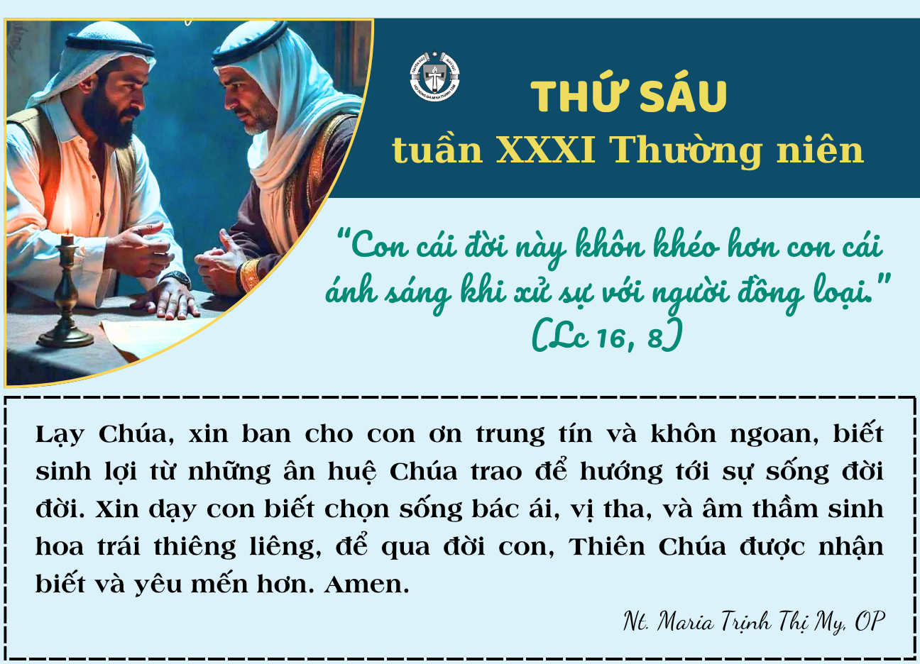 Thứ Sáu tuần XXXI thường niên