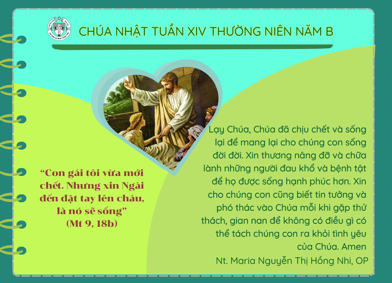 Thứ Hai tuần XIV Thường niên B