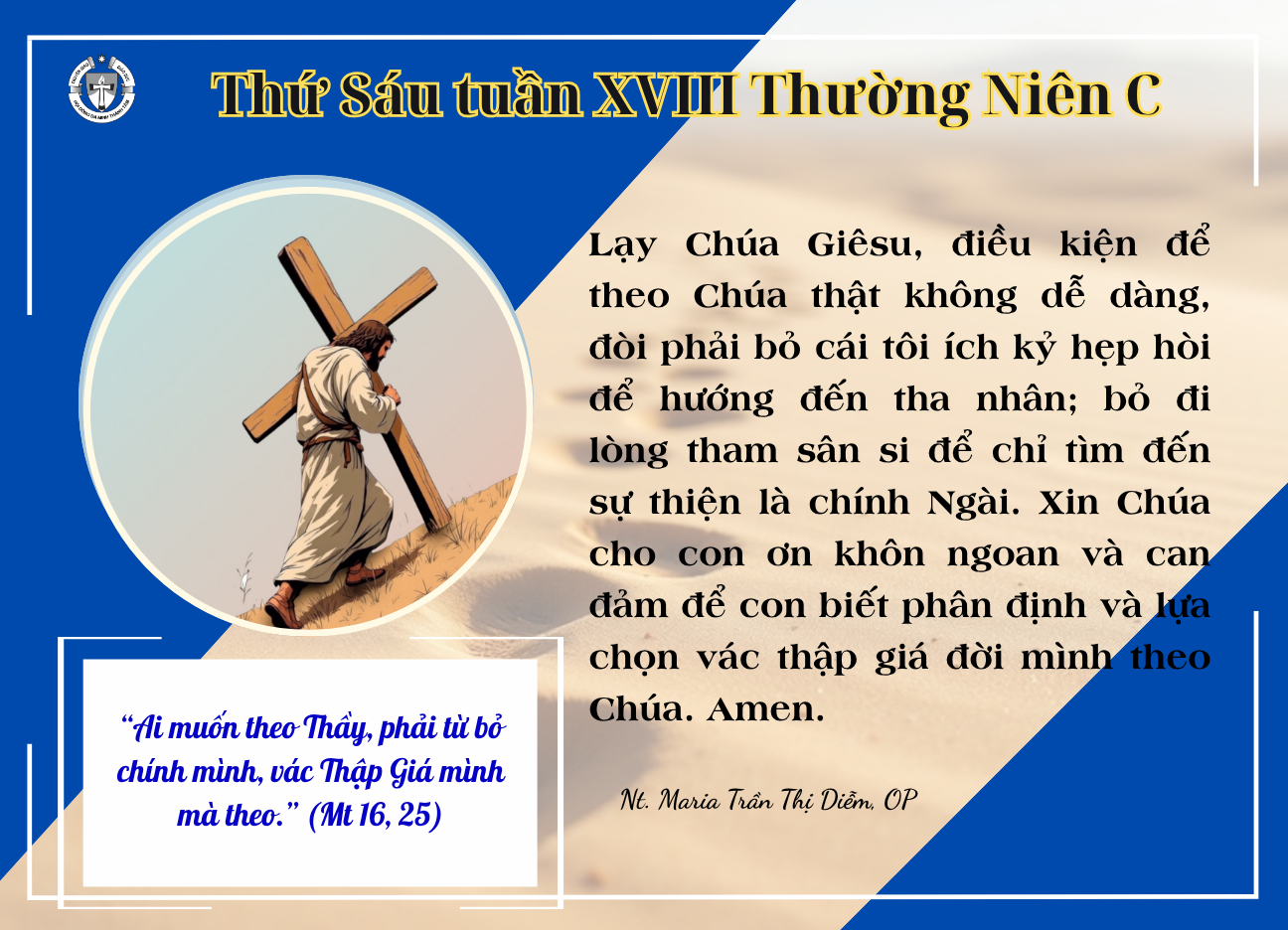 Thứ Sáu tuần XVIII Thường niên