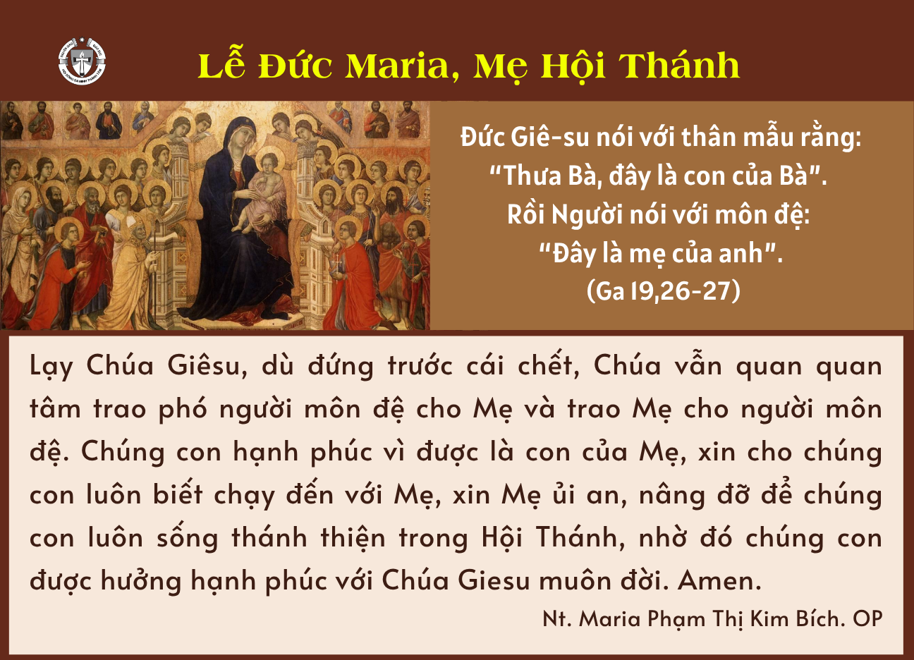Thứ Hai tuần X Thường niên