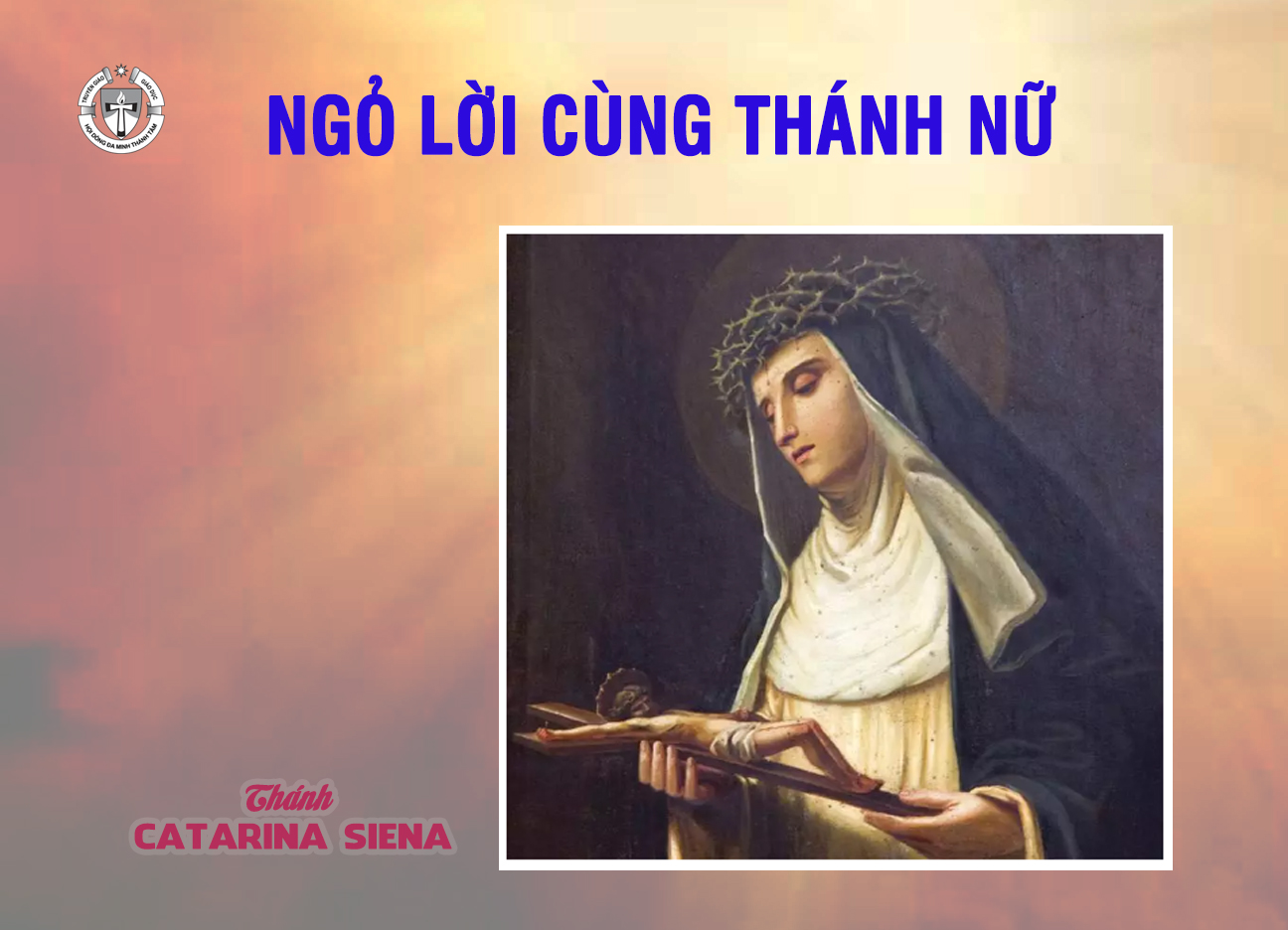 Ngỏ lời cùng Thánh Nữ