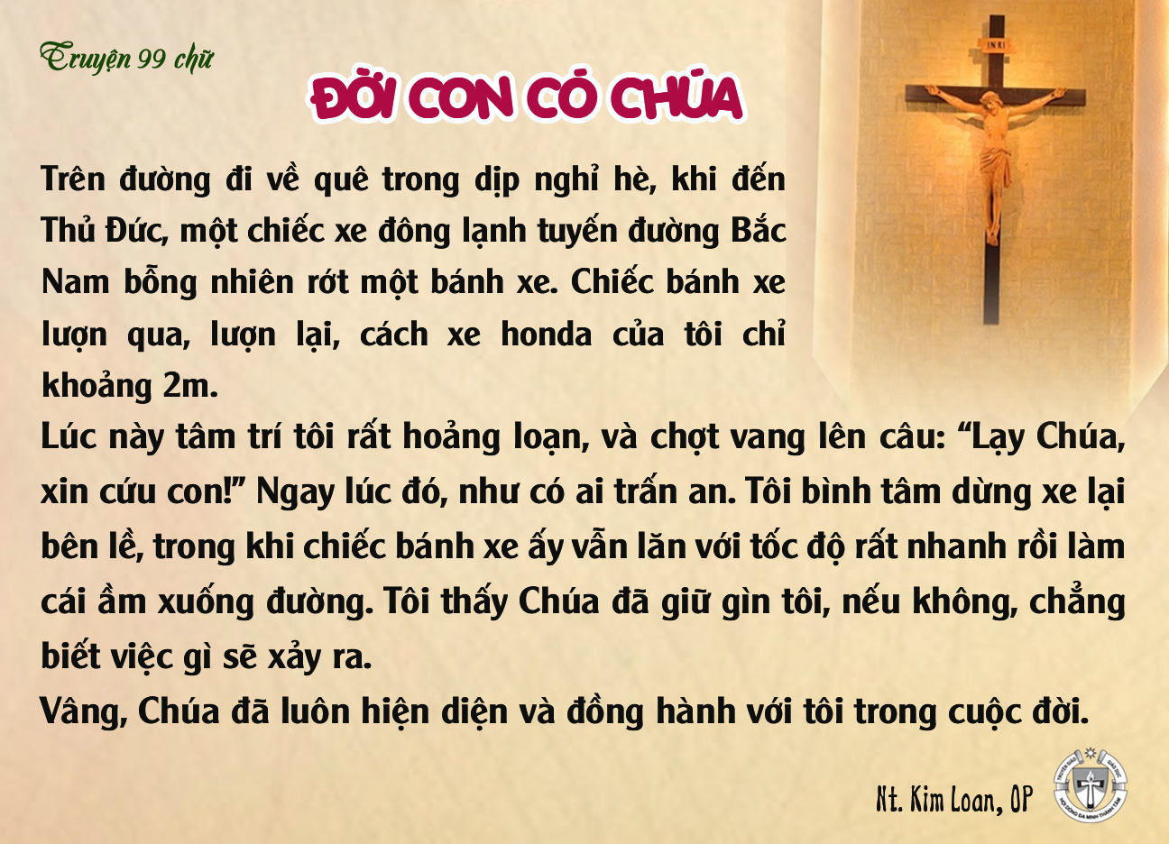 Đời con có Chúa