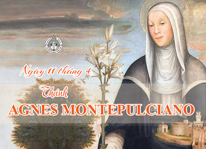 Ngày 20 tháng 4 - Thánh Agnes Montepulciano (OP) - Trinh nữ