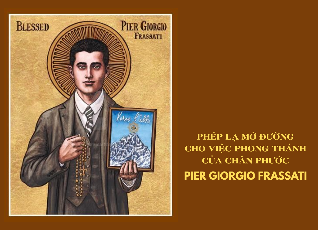 Phép lạ mở đường cho việc phong thánh của Chân phước Pier Giorgio Frassati