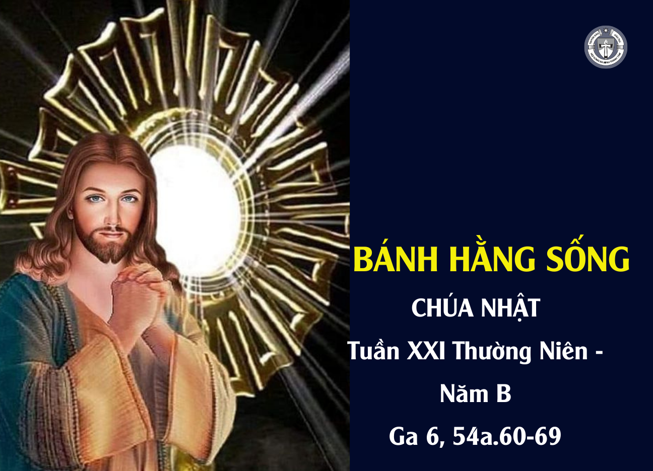 Chúa Nhật XXI Thường Niên năm B