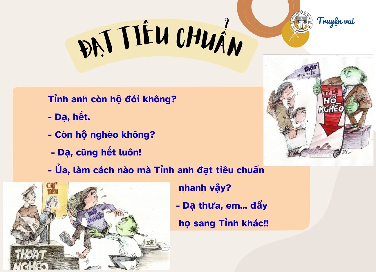 Đạt tiêu chuẩn