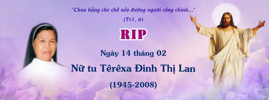 TIỂU SỬ QUÝ CHỊ QUA ĐỜI - Tháng 2