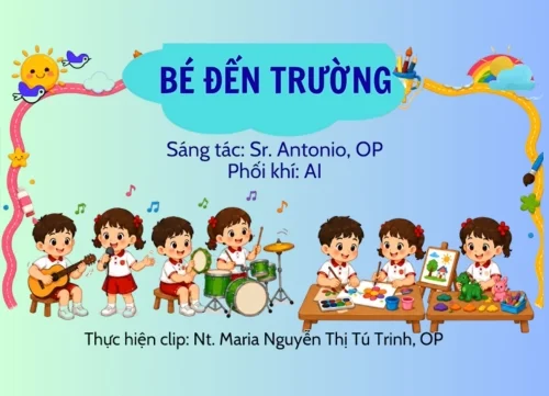 Bài hát: Bé đến trường