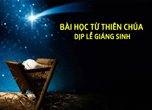 Bài học từ Thiên Chúa dịp Lễ Giáng Sinh