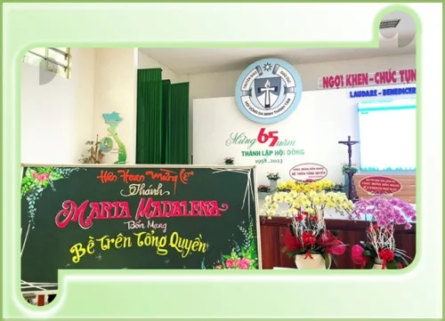 Bản tin nhanh dịp lễ Thánh Maria Madalena bổn mạng bề trên tổng quyền