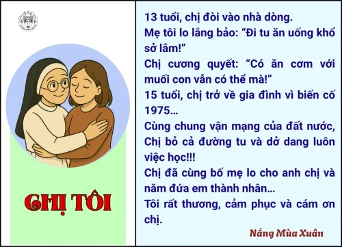 Chị tôi