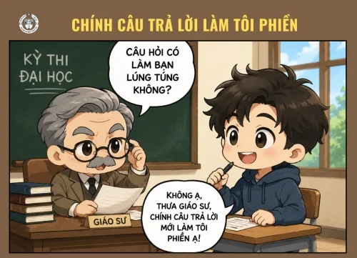 Chính câu trả lời làm tôi phiền