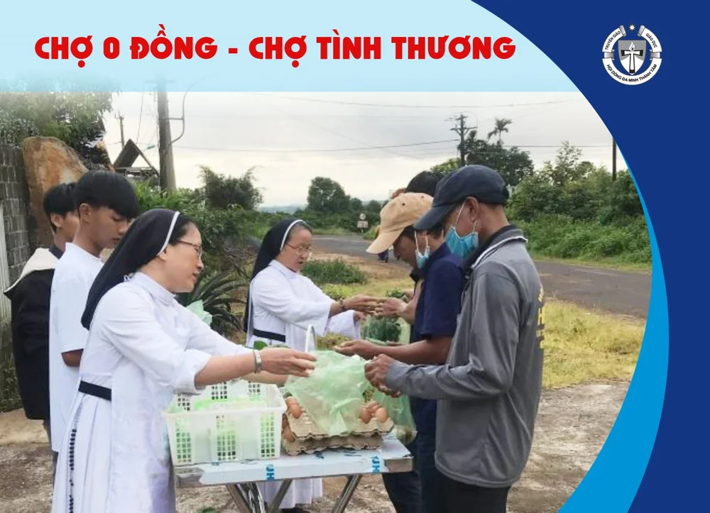Chợ 0 đồng - chợ tình thương