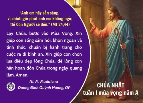 Chúa Nhật I Mùa vọng năm A