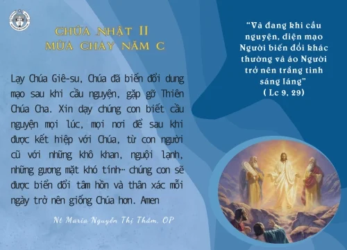 Chúa Nhật II Mùa Chay Năm