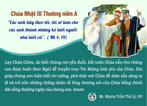 Chúa Nhật III thường niên A