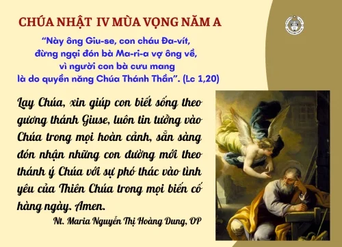 Chúa Nhật IV Mùa Vọng Năm A