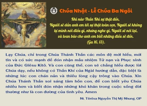 Chúa Nhật Lễ Chúa Ba Ngôi