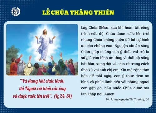 Chúa Nhật Lễ Chúa Thăng Thiên